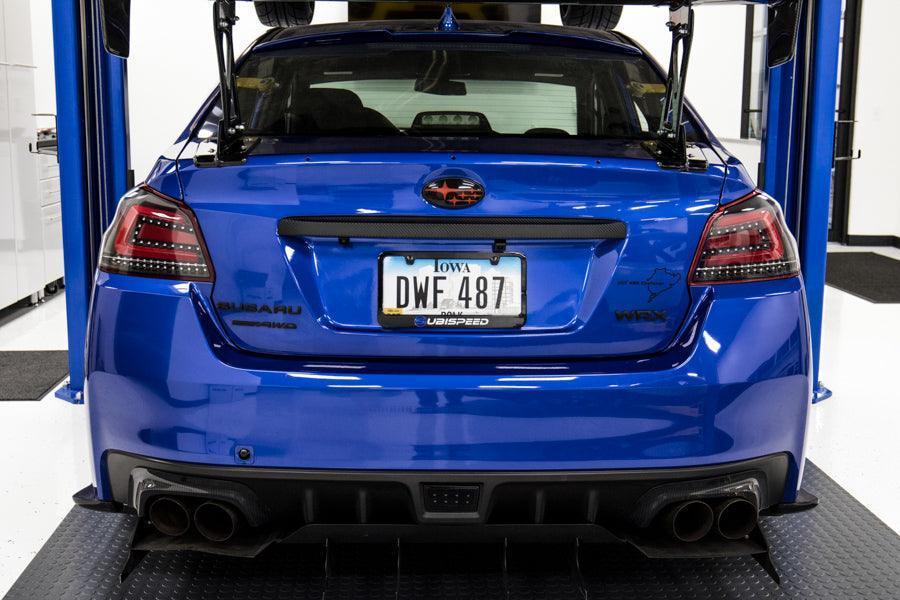 3D Carbon Fiber Vinyl Trunk Trim Overlay - 2015-2021 WRX / STI StickerFab