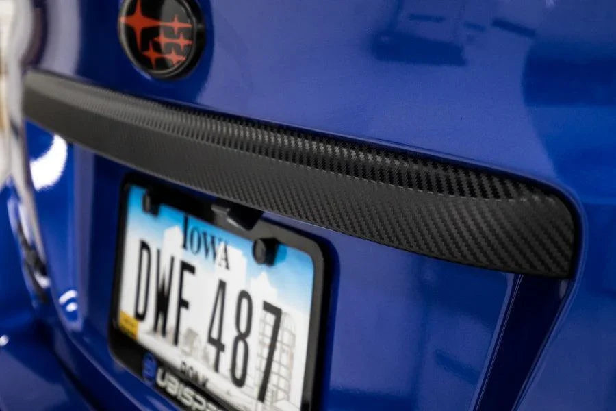 3D Carbon Fiber Vinyl Trunk Trim Overlay - 2015-2021 WRX / STI StickerFab