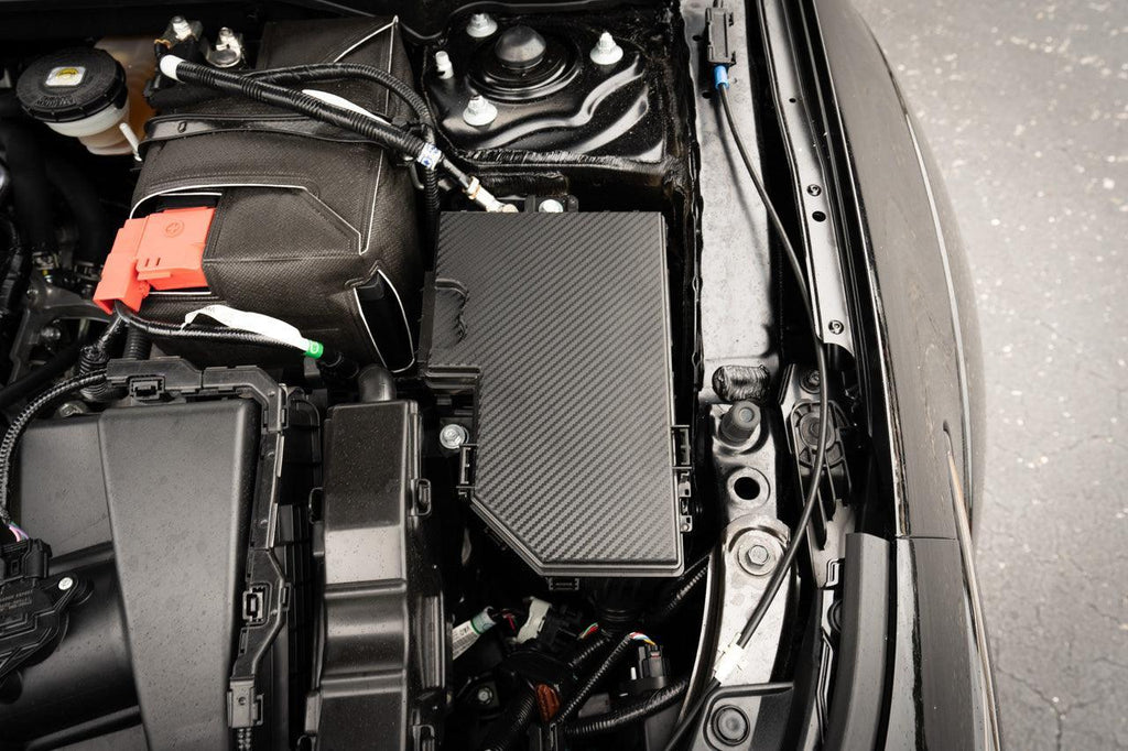 3D Carbon Fuse Box Cover Overlay - 2023+ Integra / 2022+ Civic StickerFab