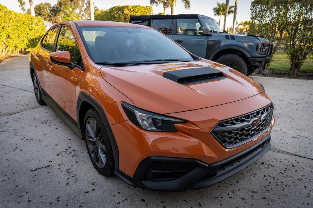 3D Carbon Headlight Eyebrows - 2022+ Subaru WRX StickerFab