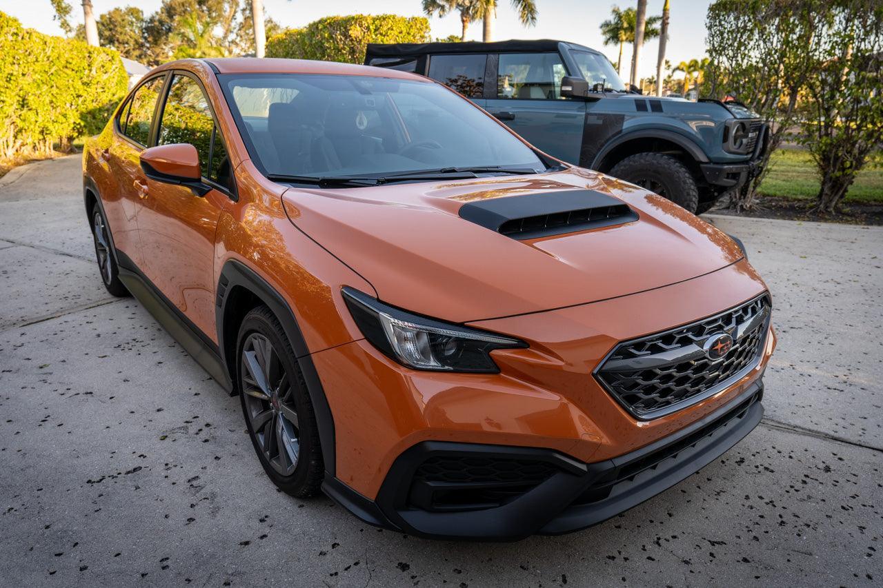 3D Carbon Headlight Eyebrows - 2022+ Subaru WRX StickerFab