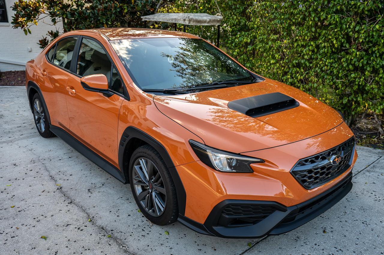 3D Carbon Headlight Eyebrows - 2022+ Subaru WRX StickerFab