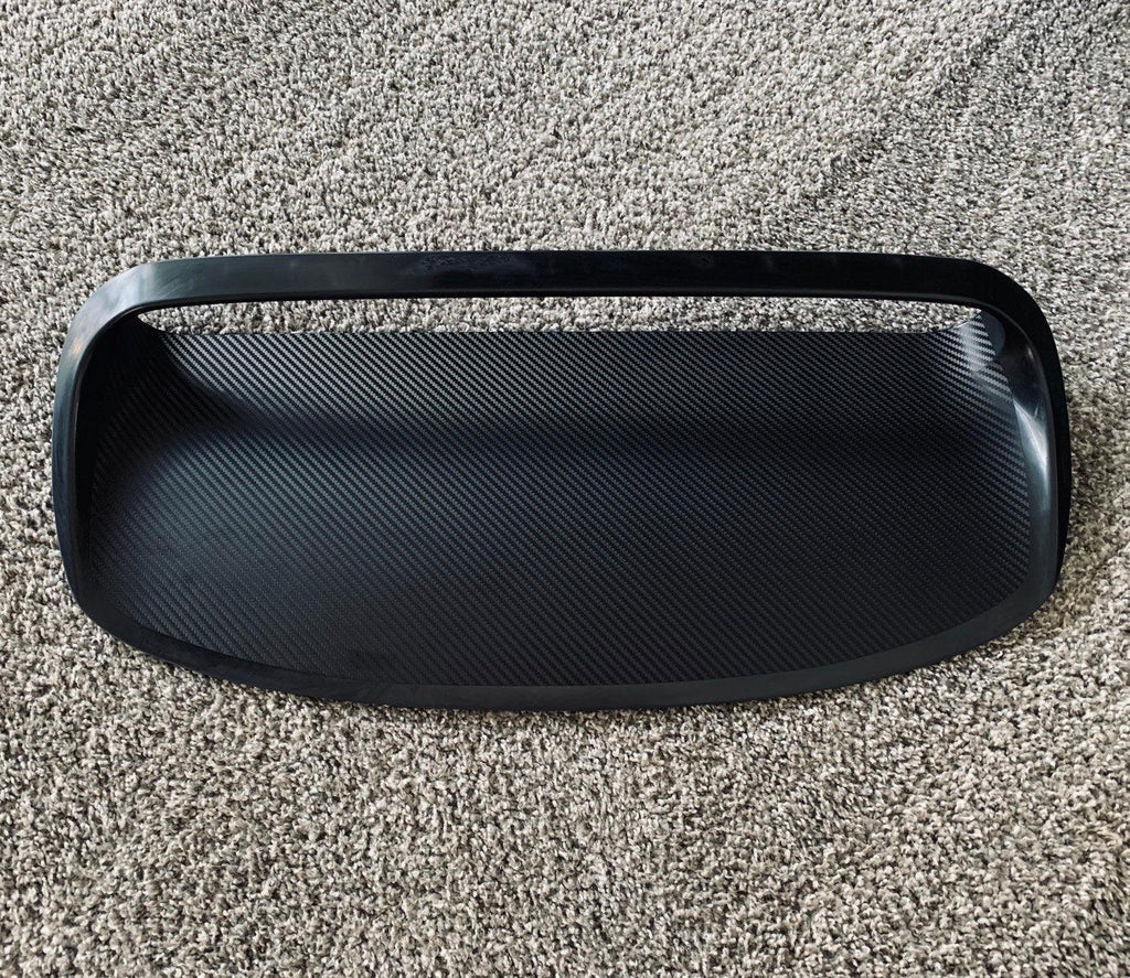 3D Carbon Hood Scoop Overlay fits 2008-2014 WRX / STI StickerFab