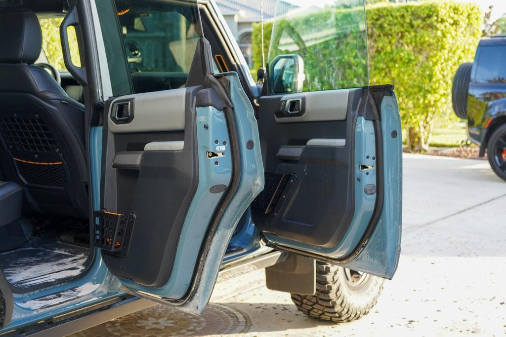 Inner Door Protectors (Behind Handles) - 2021+ Bronco StickerFab
