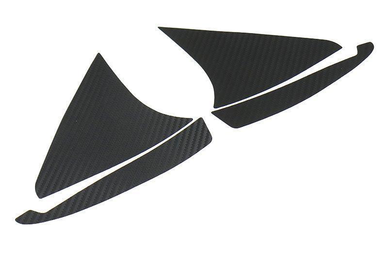 3D Carbon Inner Door Window Triangle Trim Overlays - 2020+ Supra StickerFab