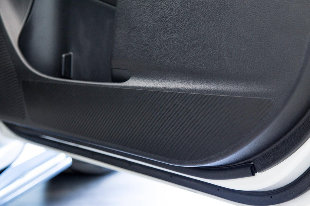 3D Carbon Interior Lower Door Protection Kit - 2015-2021 WRX & STI StickerFab