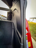 3D Carbon Seatbelt Buckle Panel Scuff Guard - 2020+ Supra StickerFab