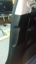 3D Carbon Seatbelt / Pillar Panel Protection Kit (Scuff Guard) - 2020 Levorg (JDM) StickerFab