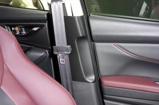 3D Carbon Seatbelt / Pillar Panel Protection Kit (Scuff Guard) - 2022+ WRX StickerFab