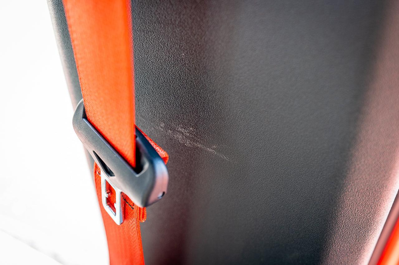 3D Carbon Seatbelt Trim Protector - 2021+ Bronco 4 Door StickerFab