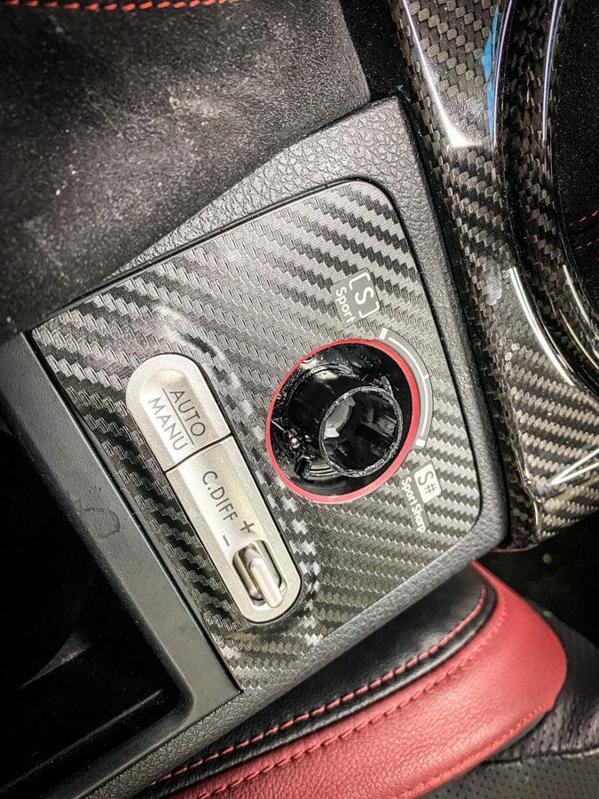 3D Carbon SI Drive Trim Overlay - 2015-2021 WRX / STI StickerFab