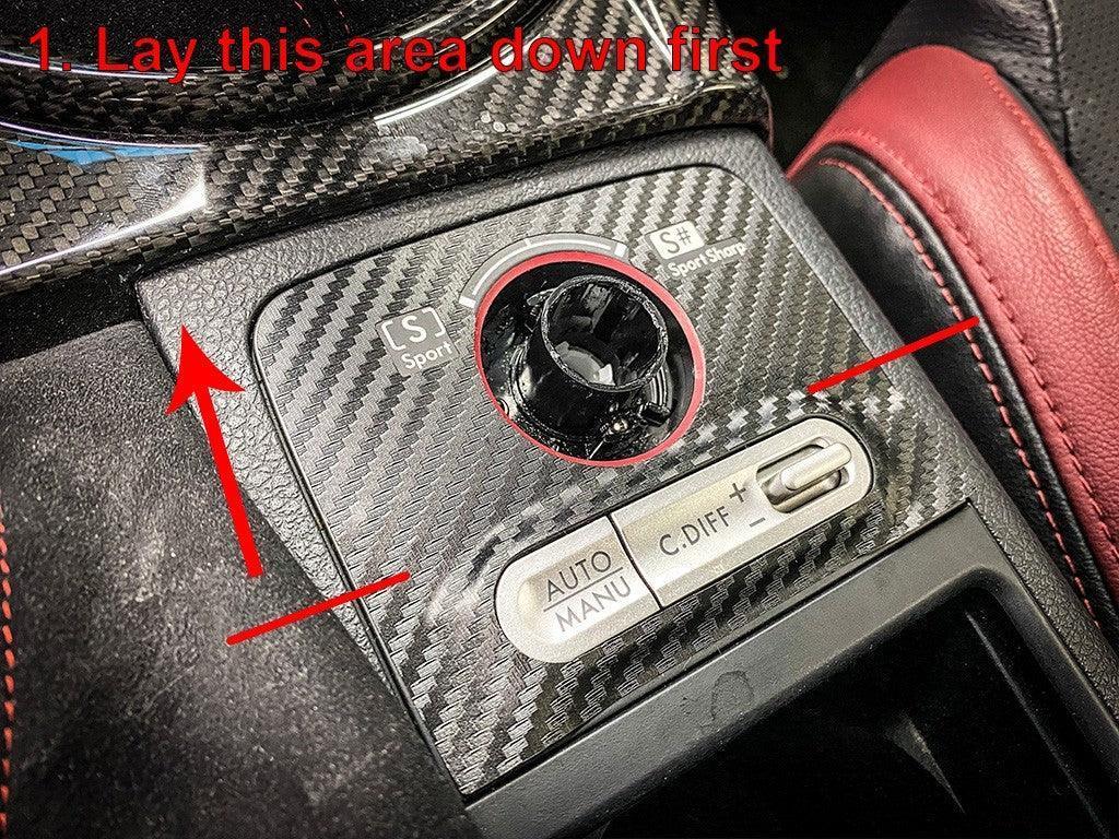 3D Carbon SI Drive Trim Overlay - 2015-2021 WRX / STI StickerFab