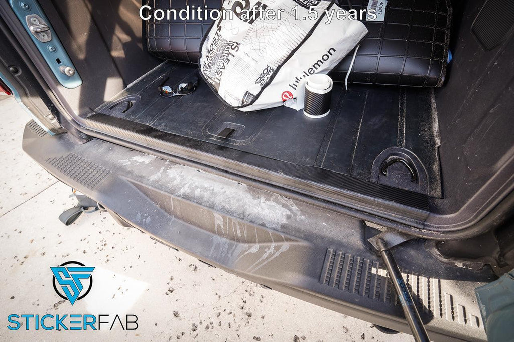 3D Carbon Trunk Trim Overlay / Protector - 2021+ Bronco StickerFab