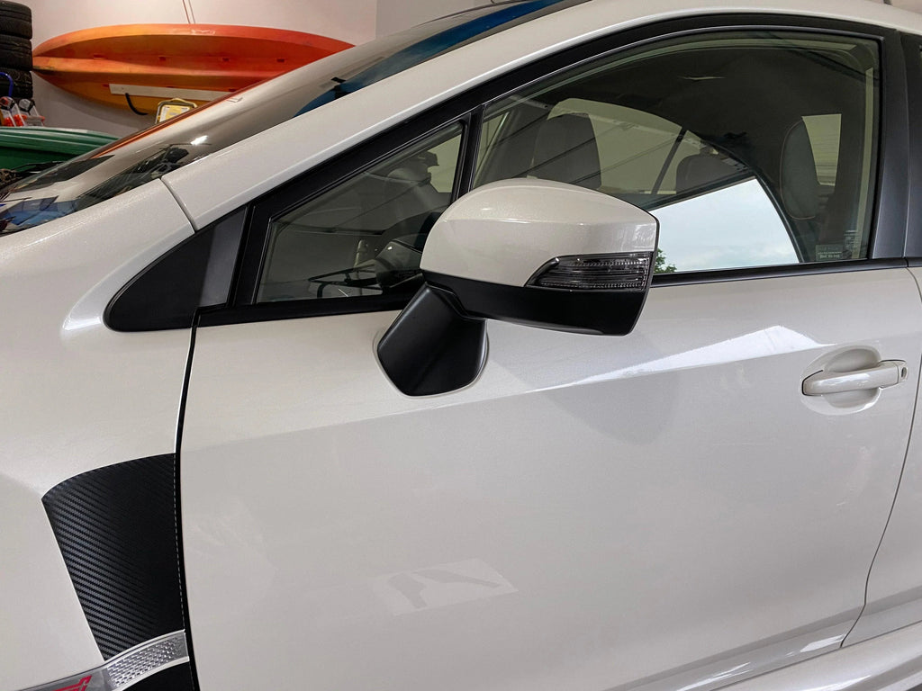 3D Carbon Turn Signal Mirror Cover Protector - 15+ WRX / STI StickerFab