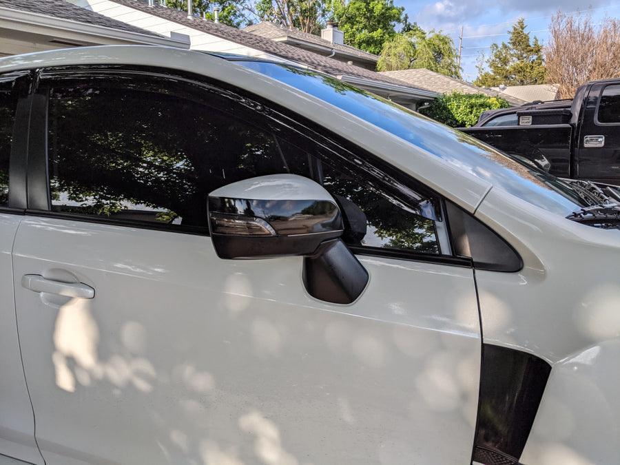 3D Carbon Turn Signal Mirror Cover Protector - 15+ WRX / STI StickerFab