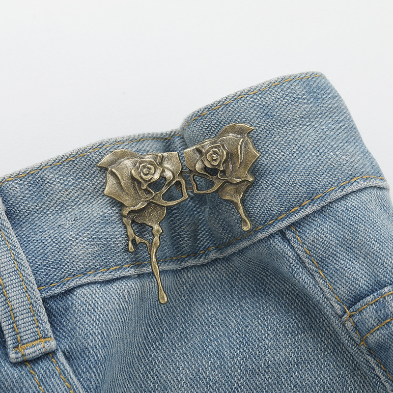 Rose waist buckle-copper-alloy-1 pair Vera Lux