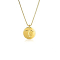 Women's Vintage Statement Gold Coin Necklace Vera Lux