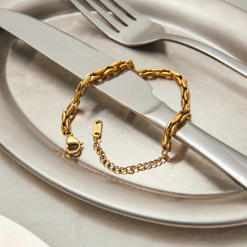 18k gold light luxury high-end bracelet Vera Lux
