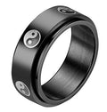 Titanium Steel Rotating Ring For Men Vera Lux