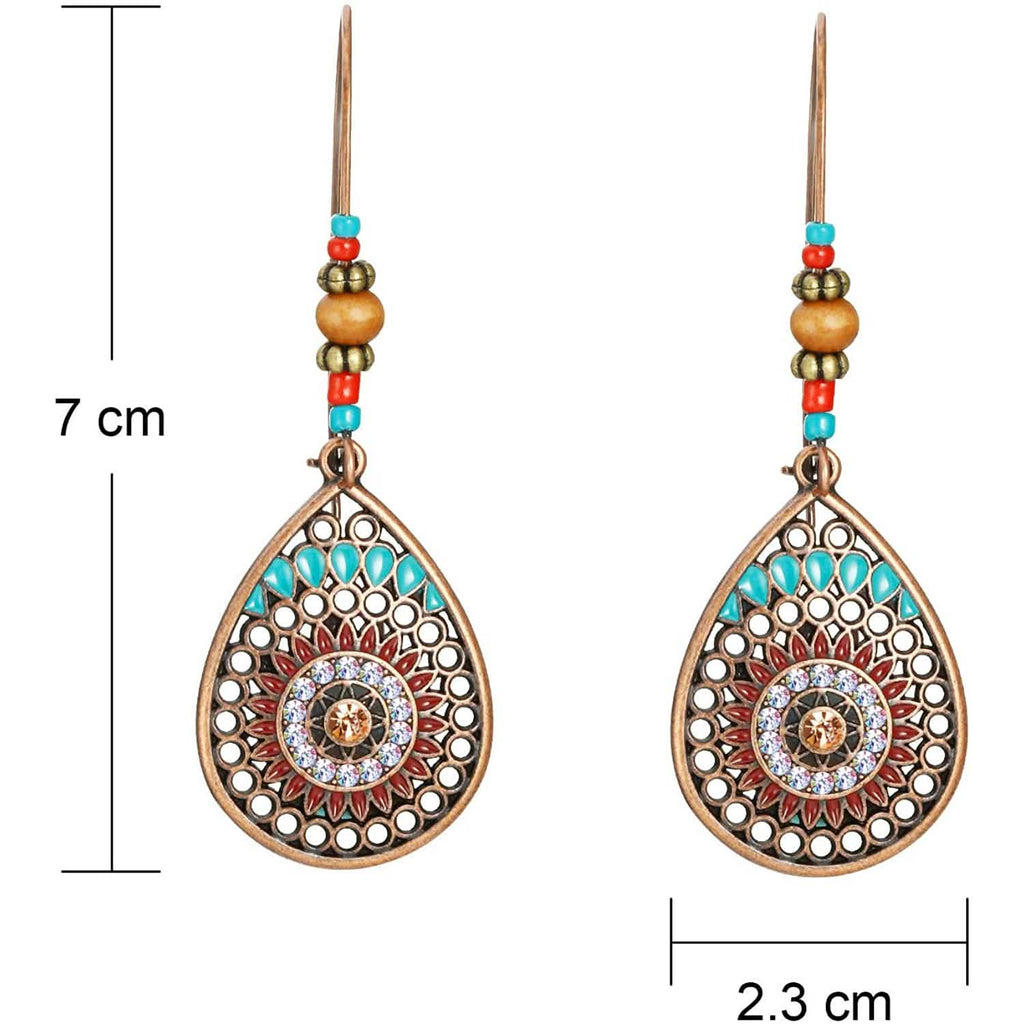 4-Pair: Bohemian Vintage Dangle Earrings DailySale