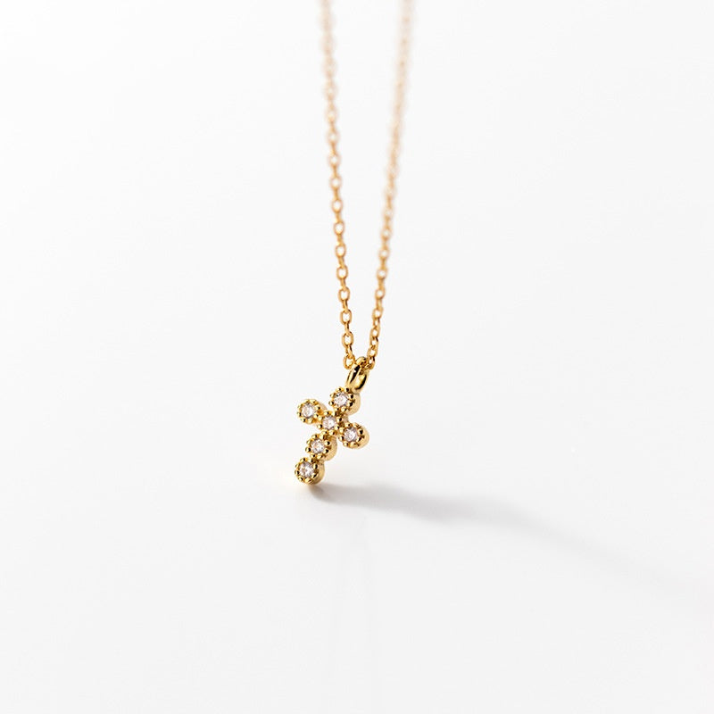 S925 Sterling Silver Versatile Cross Necklace For Women Vera Lux
