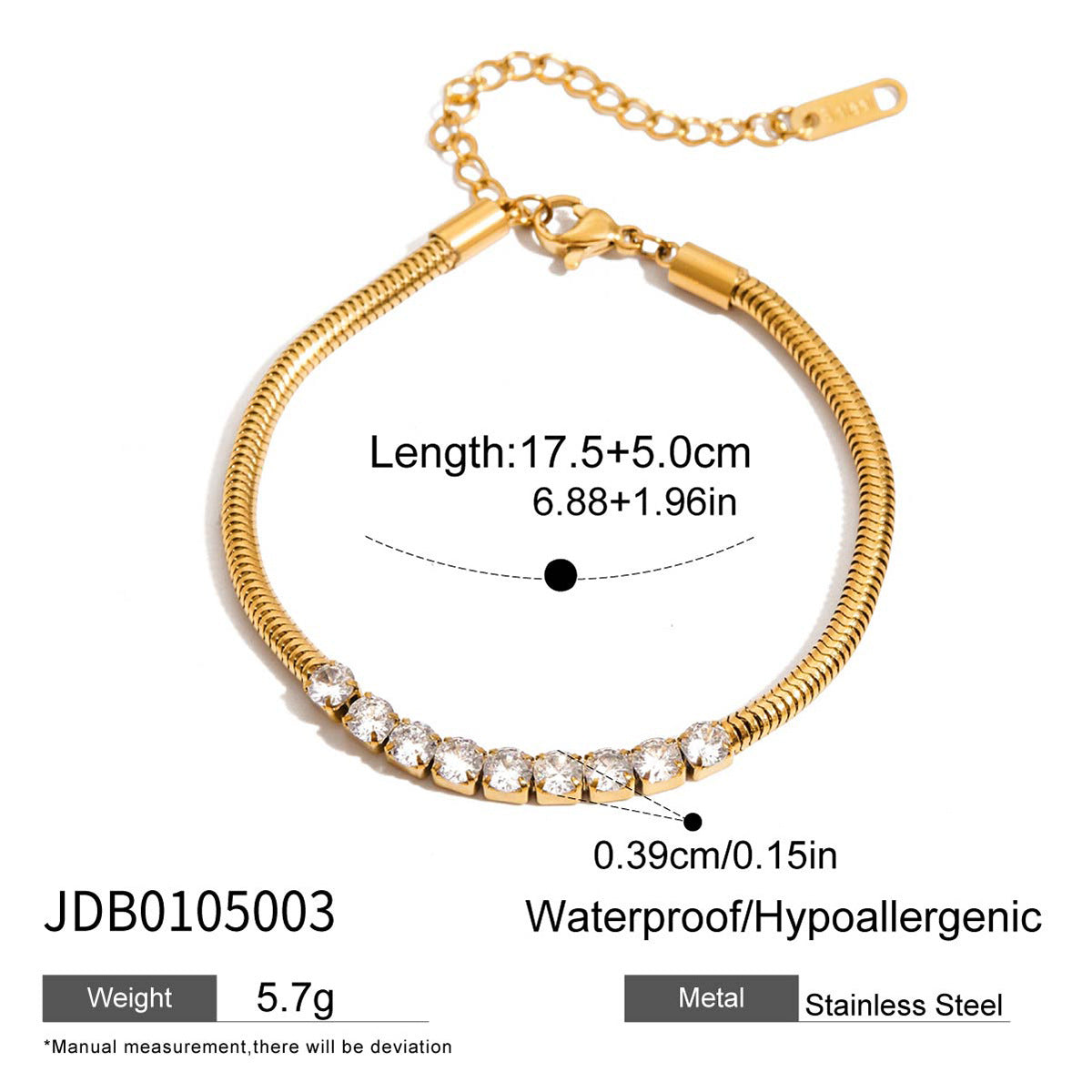 Stainless Steel Butterfly Bracelet Collection Vera Lux