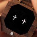 Cross Stud Elegant Petite Ear Cuff All-Match Korean Minimalist Earring Accessories Vera Lux