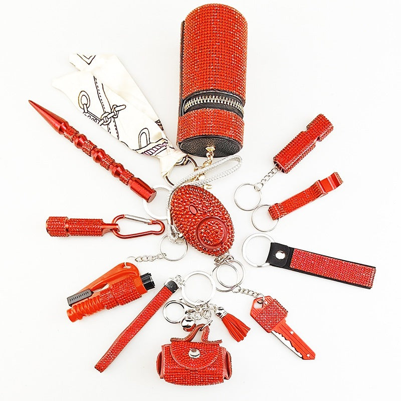 Creative Portable 10-Piece Keychain Set Vera Lux