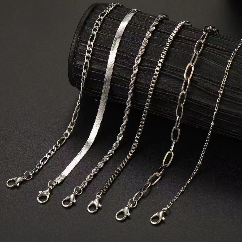 Womens Set Multi-layer Chain Minimalist Bracelet Vera Lux
