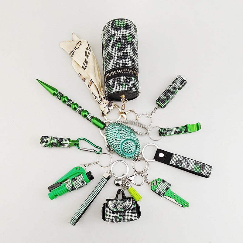 Creative Portable 10-Piece Keychain Set Vera Lux