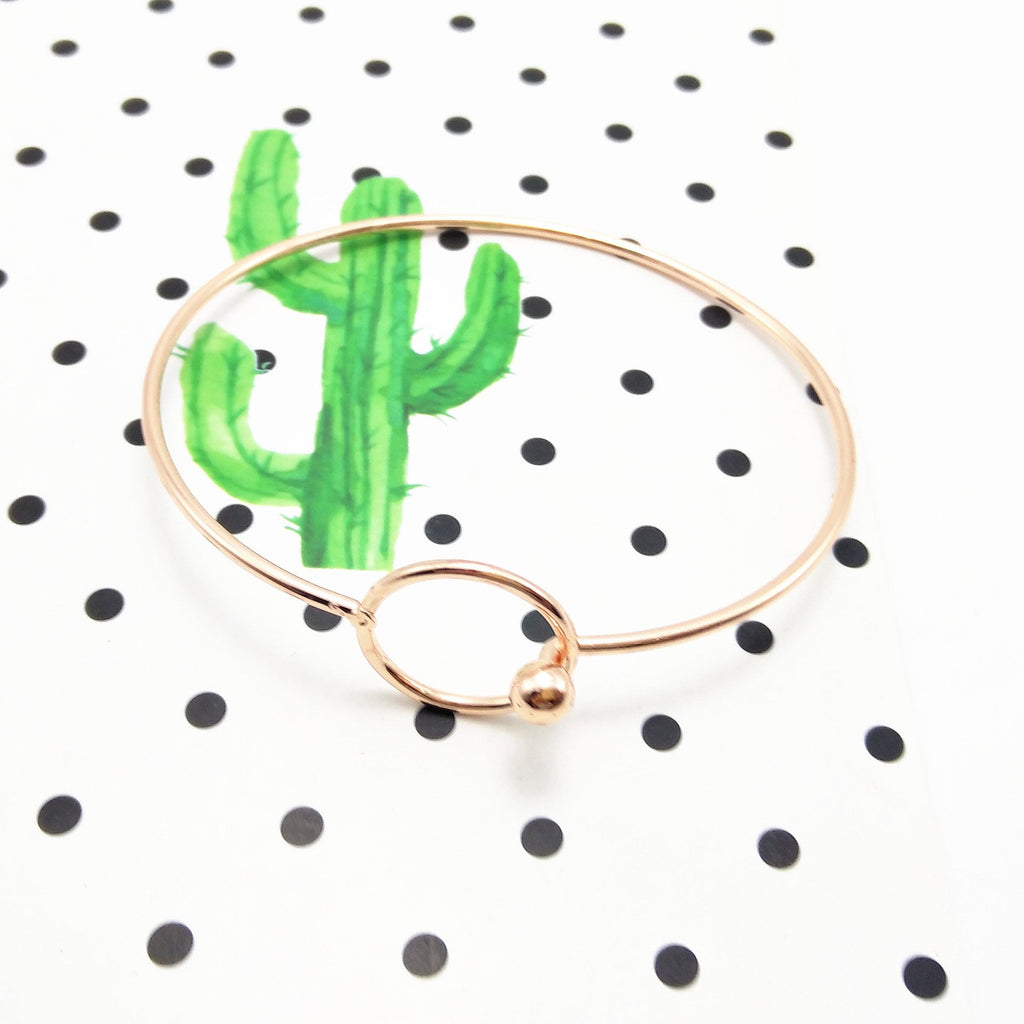 Korean-style Fashionable Snap-clasp Metal Bracelet Vera Lux
