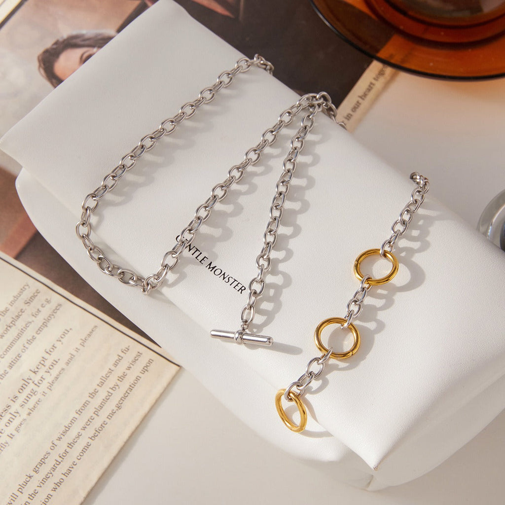 18K gold lightweight luxury Cuban link chain Vera Lux
