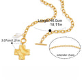 Light luxury and sophisticated sweater chain/pearl necklace Vera Lux