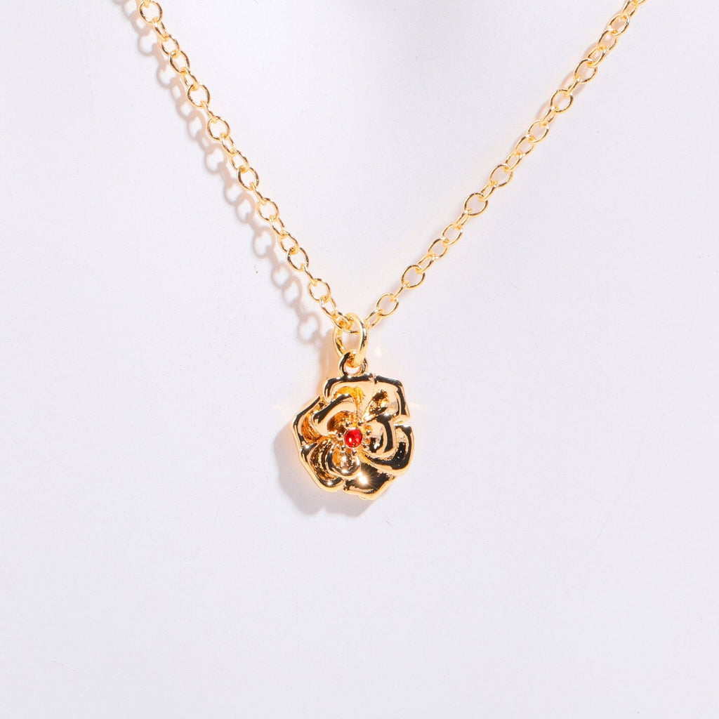 18 Gold December Birth Flower Bracelet Vera Lux