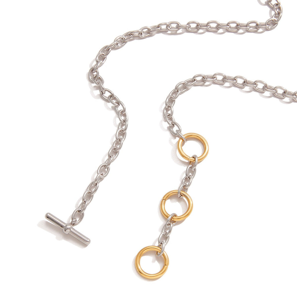 18K gold lightweight luxury Cuban link chain Vera Lux