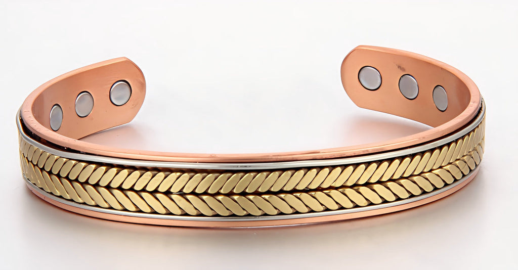 Adjustable Therapeutic Magnetic Pure Copper Bracelet Vera Lux