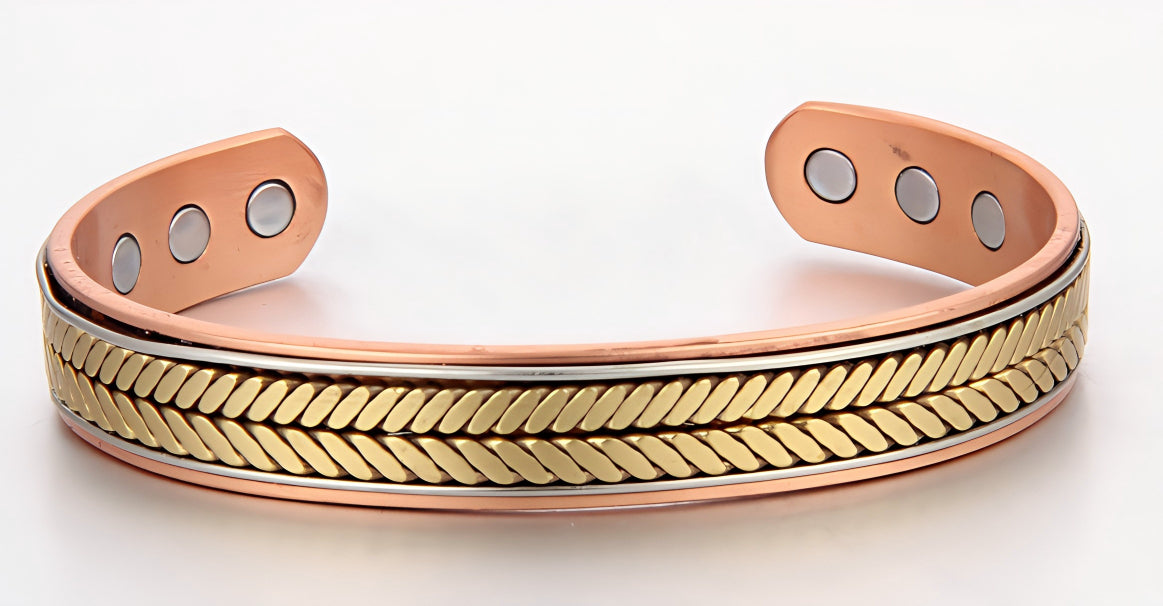 Adjustable Therapeutic Magnetic Pure Copper Bracelet Vera Lux