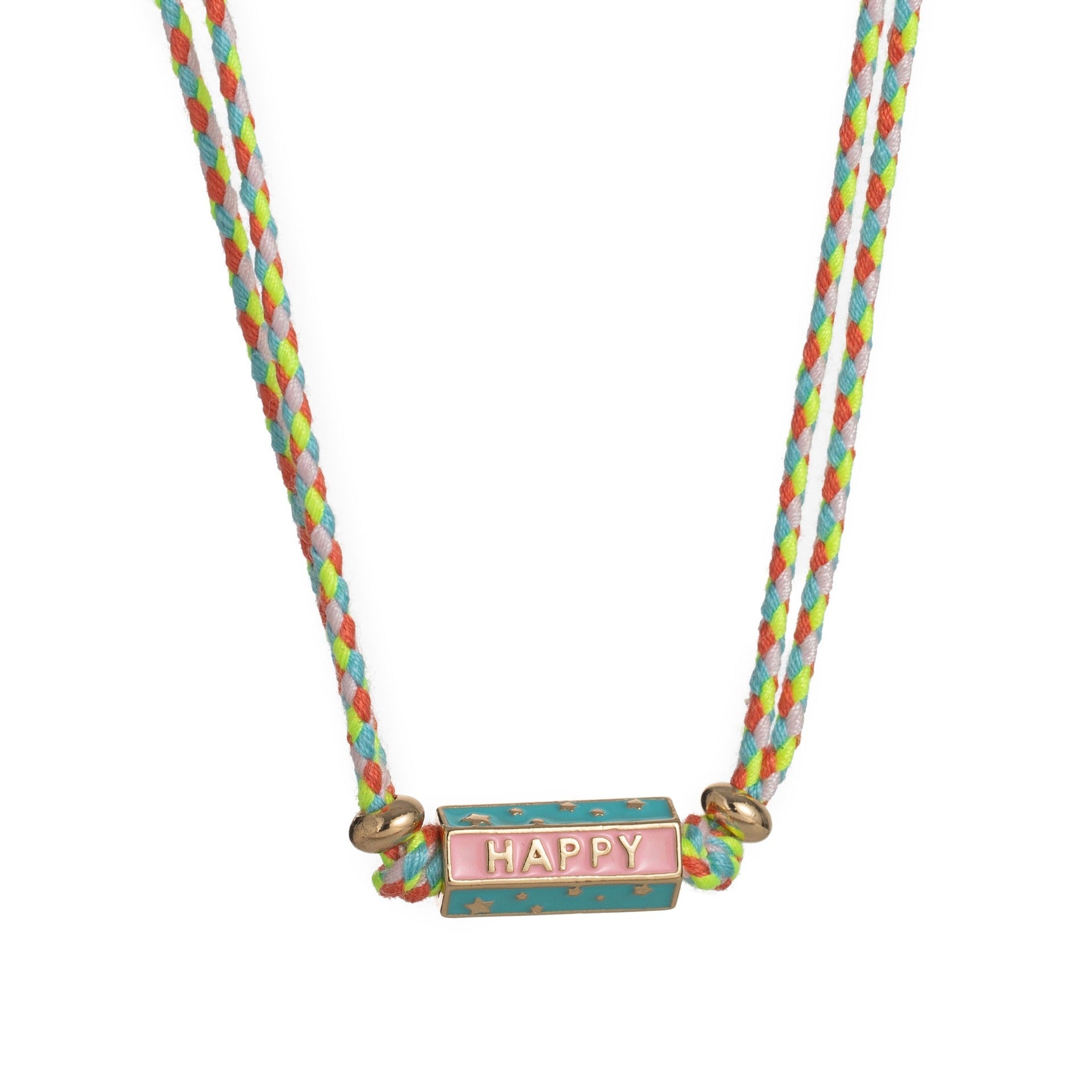 Bohemian style colorful love pendant necklace women's bracelet Vera Lux