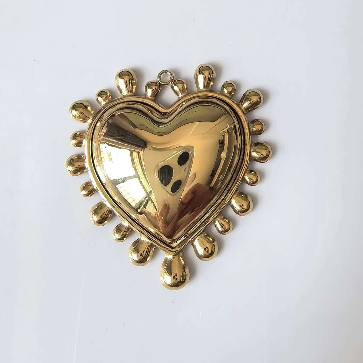 Stainless Steel Vacuum-plated 18K Gold Pendant Necklace Vera Lux