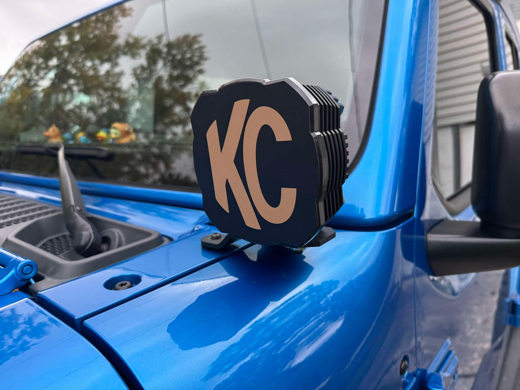 KC HiLITES Flex Era 4 Light Cover Overlays - Universal StickerFab