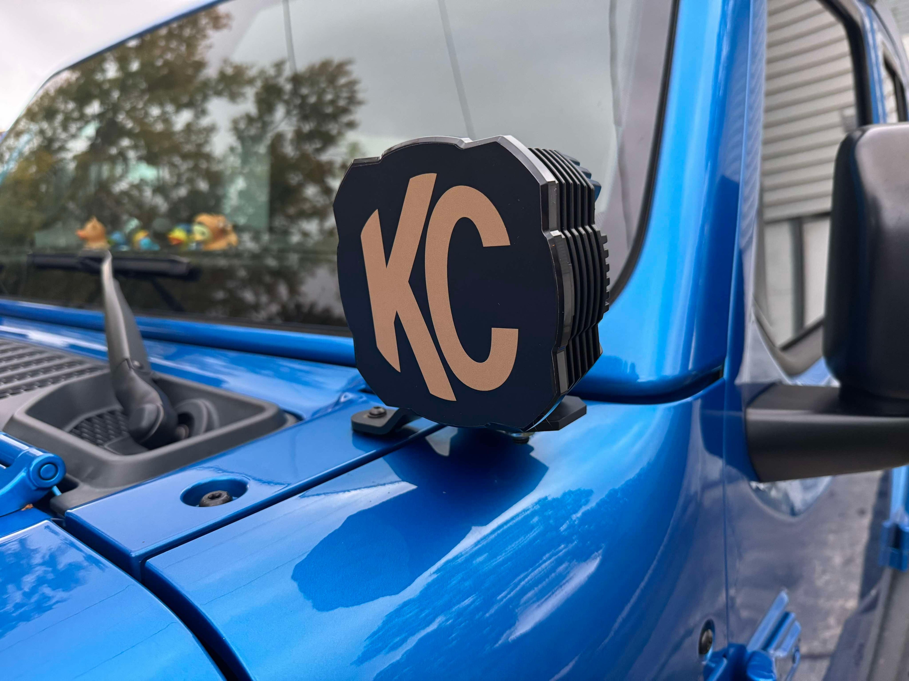 KC HiLITES Flex Era 4 Light Cover Overlays - Universal StickerFab