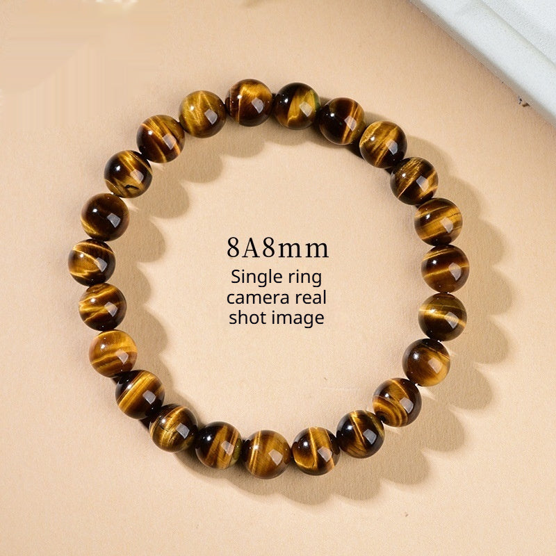 Natural Tiger Eye Stone Bracelet Vera Lux