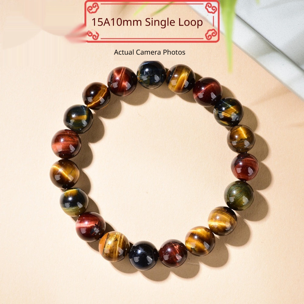 Natural Tiger Eye Stone Bracelet Vera Lux