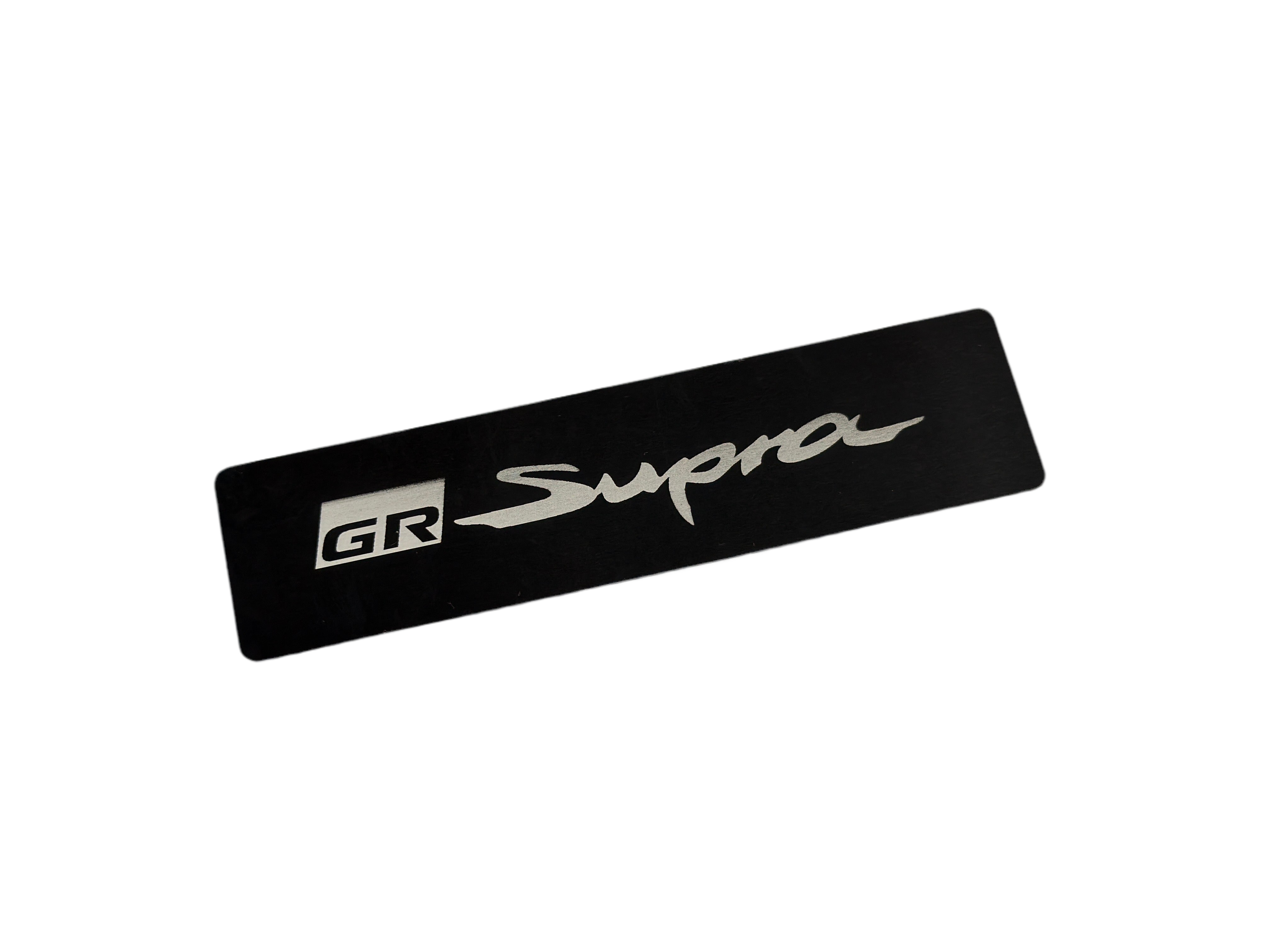 GR Supra Emblem Inserts for Weathertech Floor Mats (Single) - 2020+ Supra StickerFab