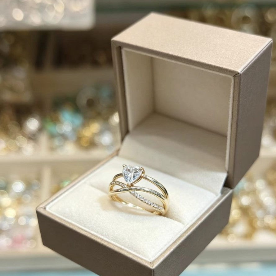 Minimalist Stylish And Subtly Luxurious Ring Vera Lux