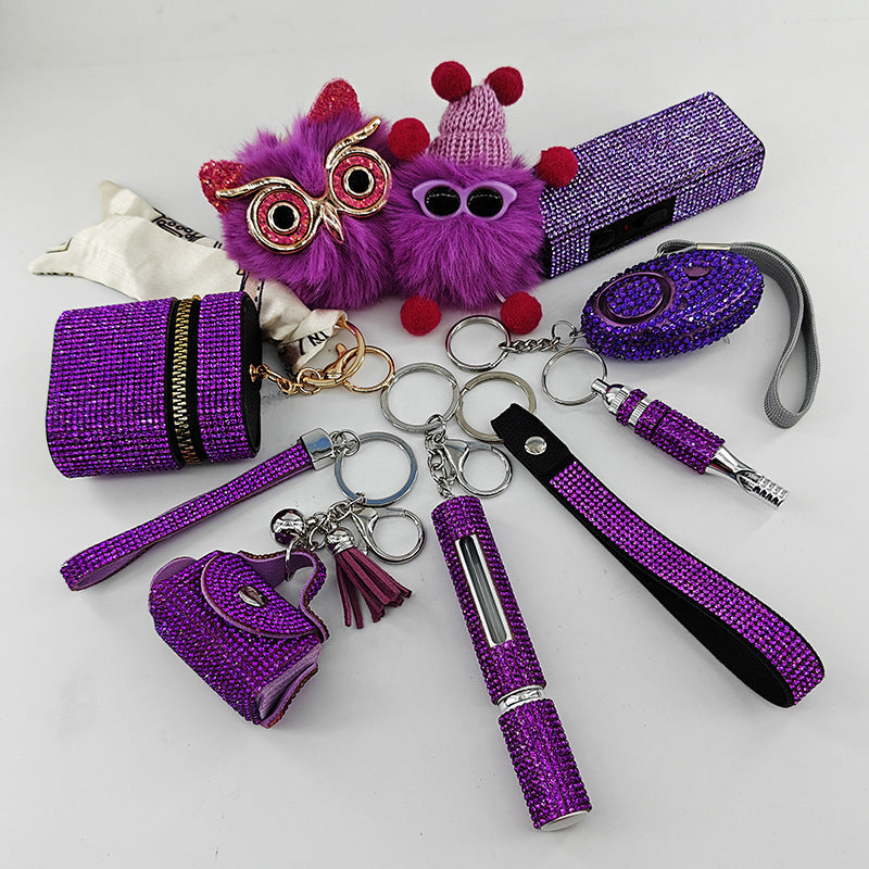 9-Piece Multi-Functional Keychain For Self-Defense Vera Lux