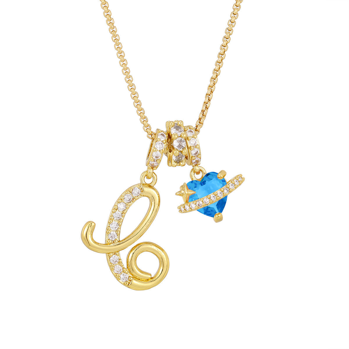 26-letter Alphabet Necklace Dainty And Luxe For Girls Vera Lux