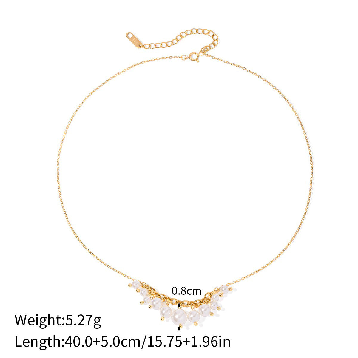 18K Goldfish Shape Design Exquisite Fashion Necklace Bracelet Set Vera Lux