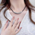 Ethnic-style Versatile Personalized Leather Cord Necklace Vera Lux