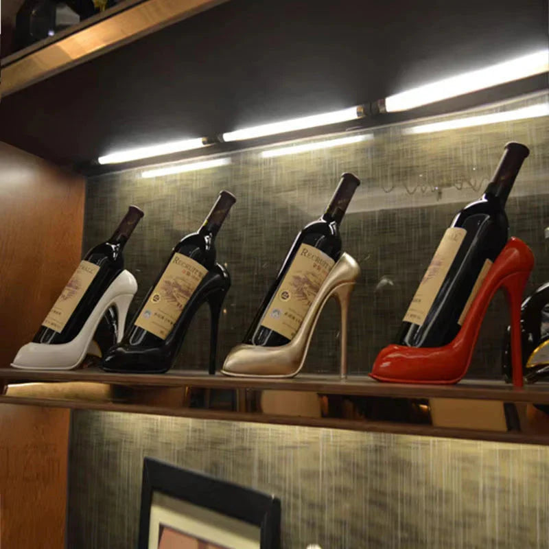 High Heel Shoe Wine Bottle Holder My Store